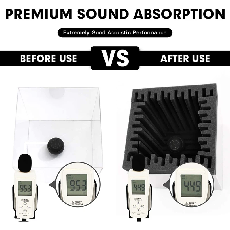 Акустическая пенопластовая доска акустическая плата высокой плотности 12