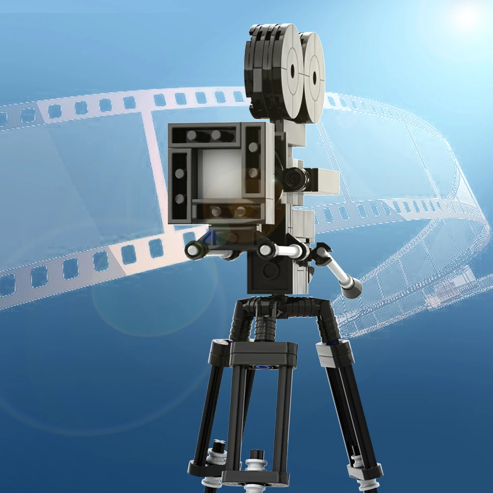 

Конструктор Ye Olde с камерой из фильма, 154 шт., Moc, идеальная модель «сделай сам», украшение для студии, наборы кирпичей, игрушки, подарок для детей, взрослых и детей