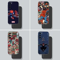 phone case for huawei p30 p40 p20 lite p50 pro p smart z 2019 2020 cases funda soft silicone cover spider man marvel comics