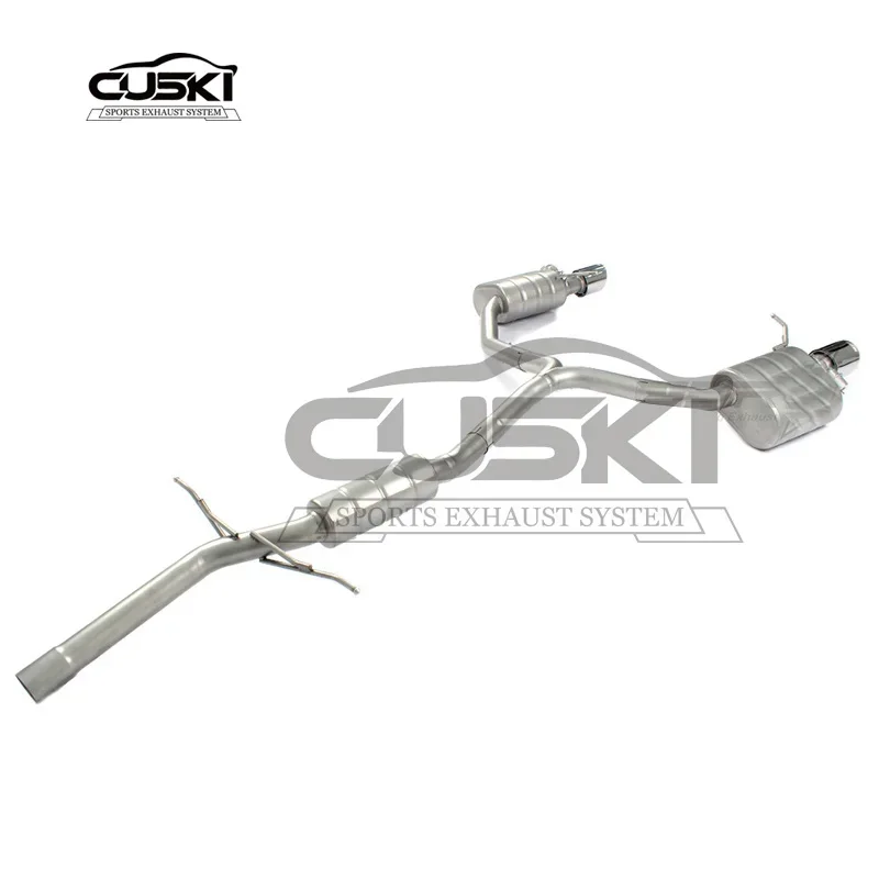 Высокопроизводительная выхлопная труба Catback для Audi Q5/B8 2 0 T 2014-2018 из качественной