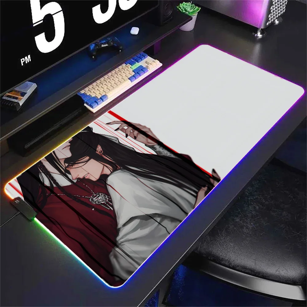 1 шт. Небесный Официальный S благословение аниме напольный коврик XXL Красный