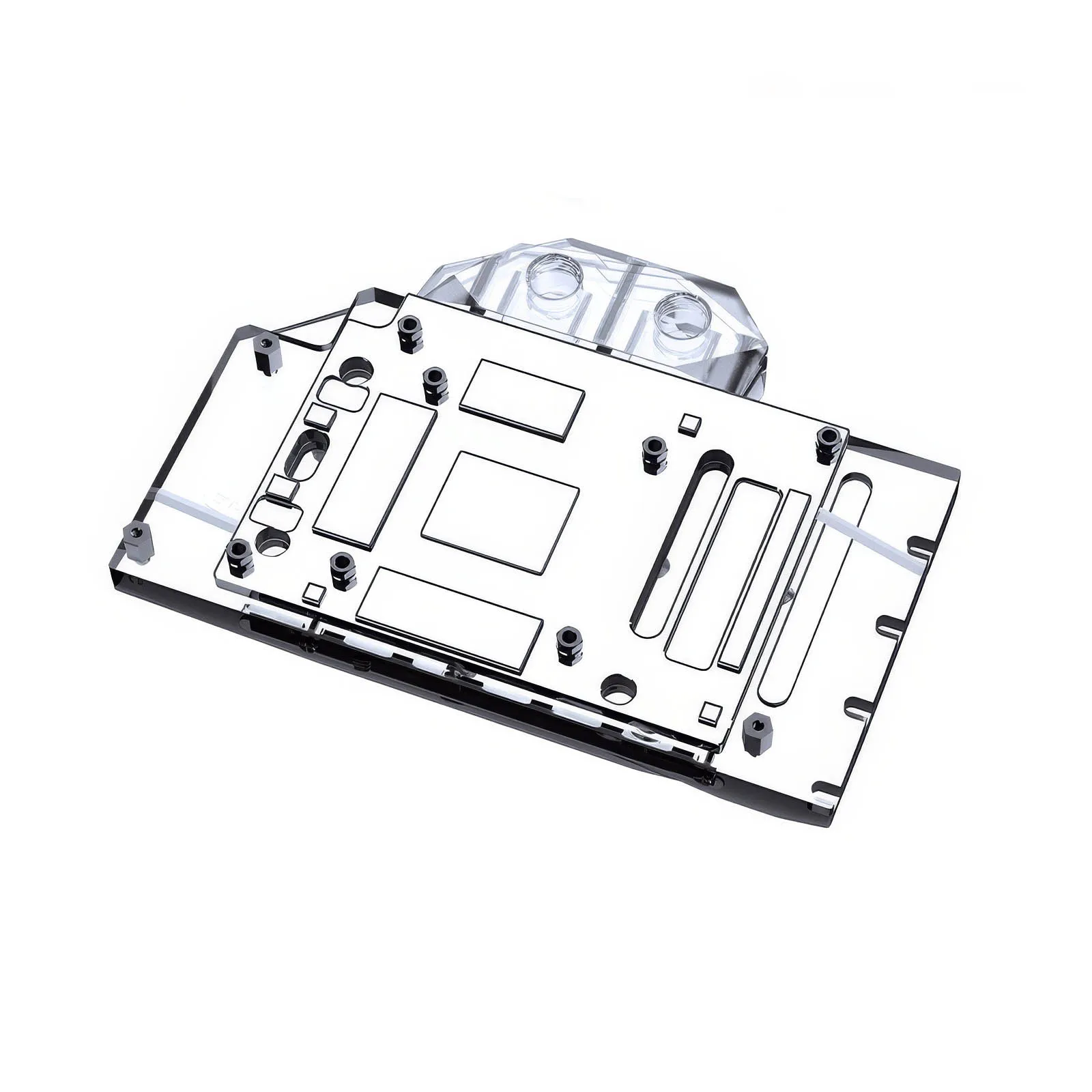 Блок водяного охлаждения Bykski с полным покрытием RGB GPU для GIGA RTX3060Ti Engle OC N-GV3060TIGMOC-X-V2