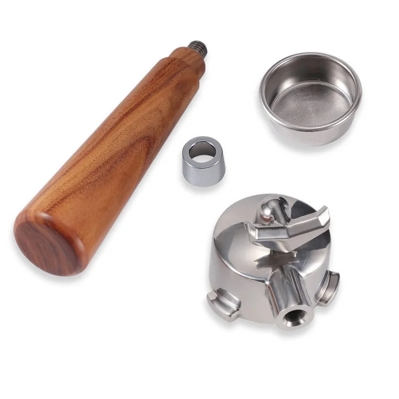 54мм Фильтр-портафильтр для кофеварки Breville 870/875/878/880 с заменяемым двухротным фильтром для эспрессо.