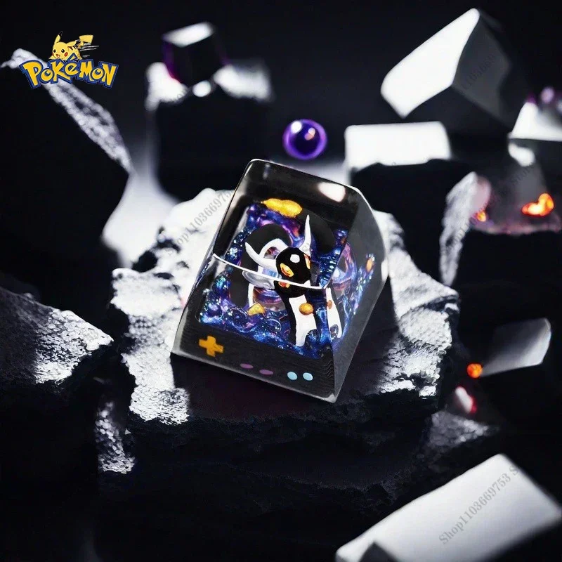 Колпачок для клавиш из смолы с изображением покемона персонаж аниме Dragonair-Dark 3D