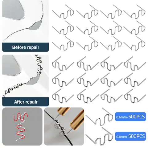 1000 pcs., Stapler for car welding, 0.6 mm/0.8 mm