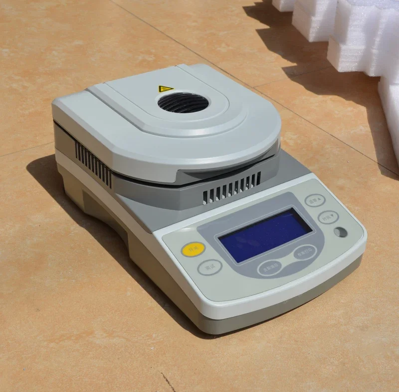 Галогенный нагревательный лабораторный анализатор влажности с диагональю 50 г и