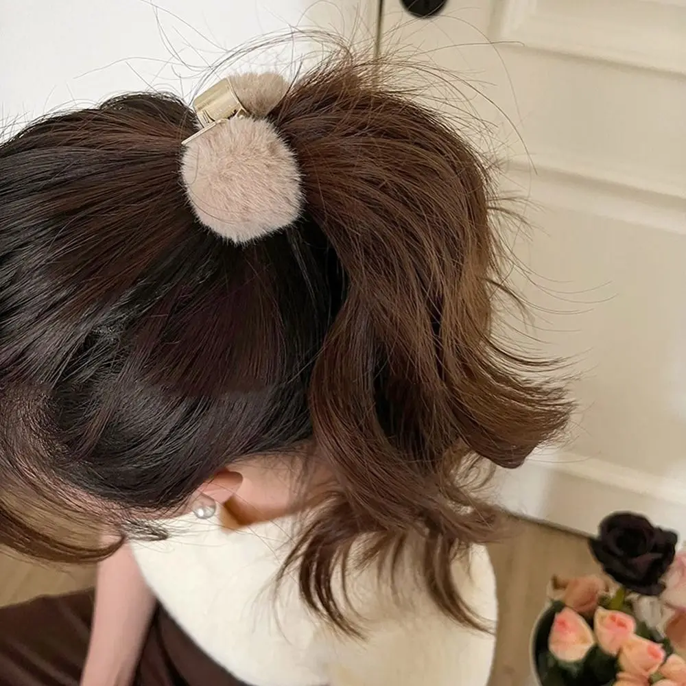 

Женская заколка-краб для конского хвоста, аксессуар для волос из сплава на осень и зиму, заколка-краб в Корейском стиле