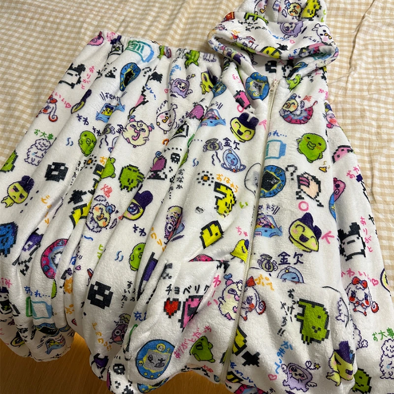 Тамагочи плюшевый пижамный комплект с капюшоном милый мультфильм чтобы