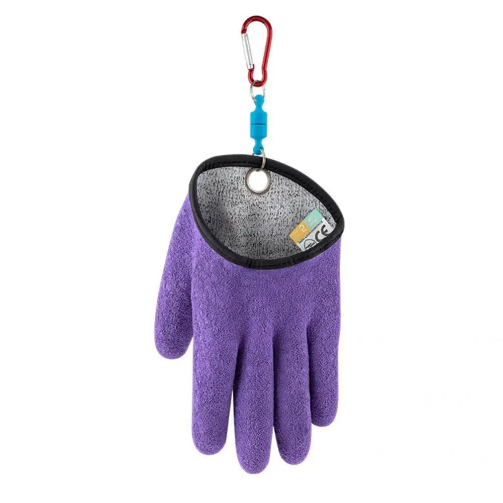 

1Pc for Fisherman Lightweight Left/Right Thickened Waterproof Glove Non-slip Fishing Outdoor Fish Catching for Fisherman