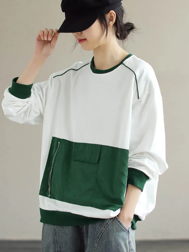 Женская модная Свободная белая толстовка Max LuLu в японском стиле 2022 женская