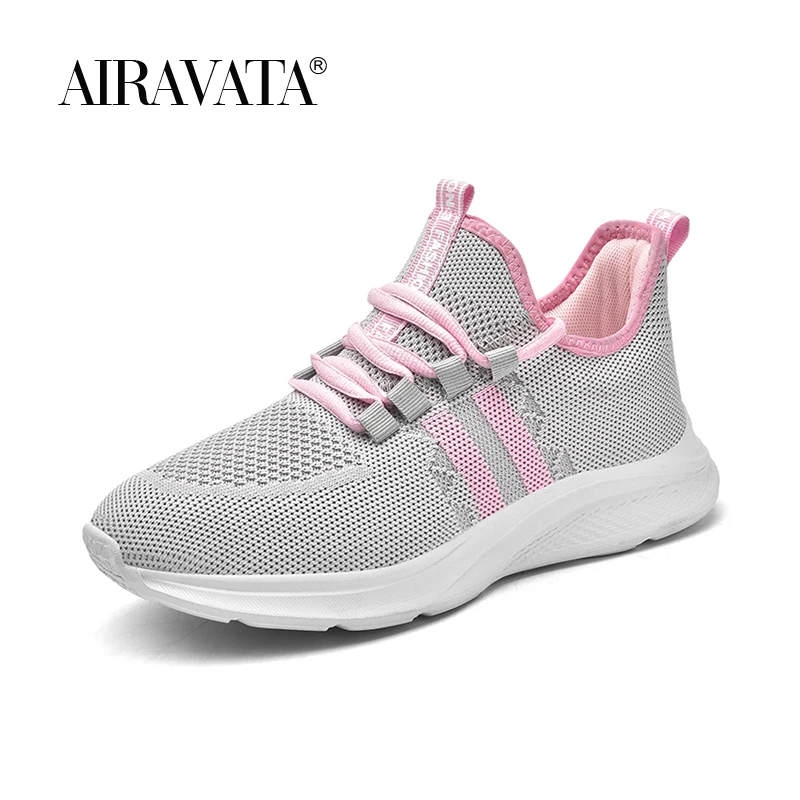 Women's Shoes Casual Walking Shoes Lace Up Flat Outdoor Famale Athletic Training Tennis Shoes