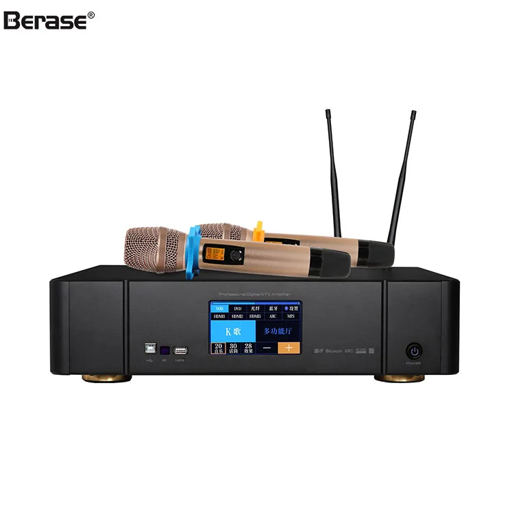 Профессиональные 2-канальные аудио усилители мощности Berase Audio для KTV сабвуфера