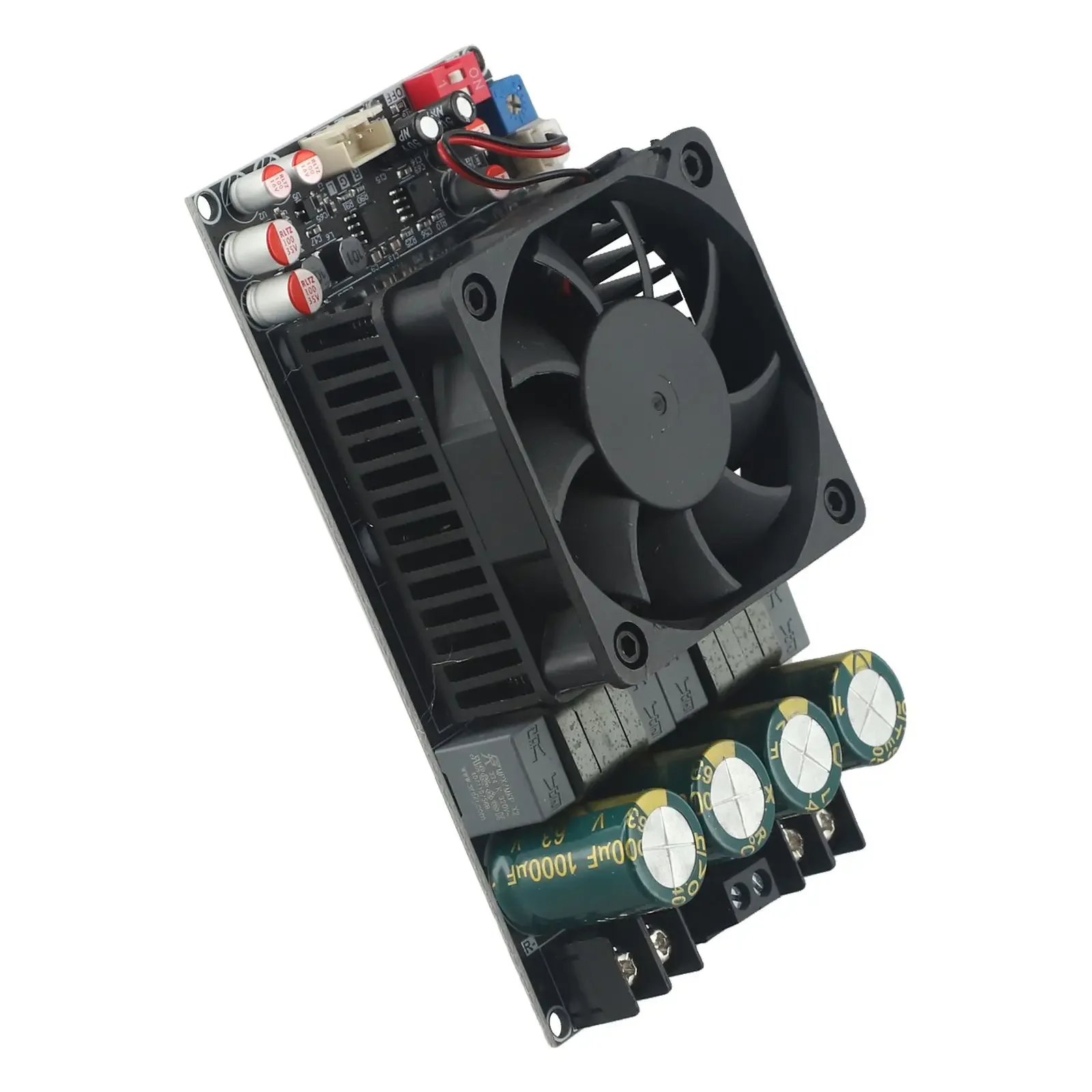 1 шт. двухканальная плата-мегафон 300 Вт 600 моно чип TPA3255 чистая аудиовыход