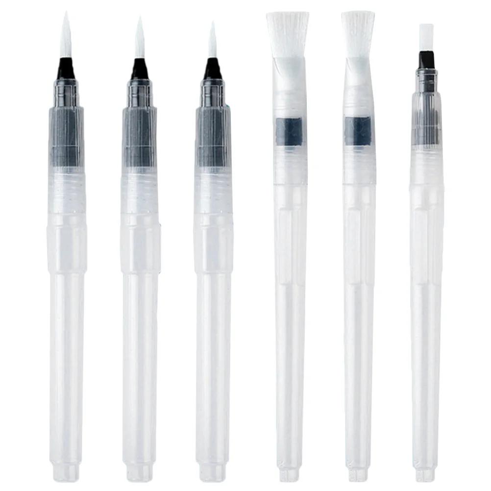 

Набор кистей для рисования, 6 шт., акварельные ручки для начинающих