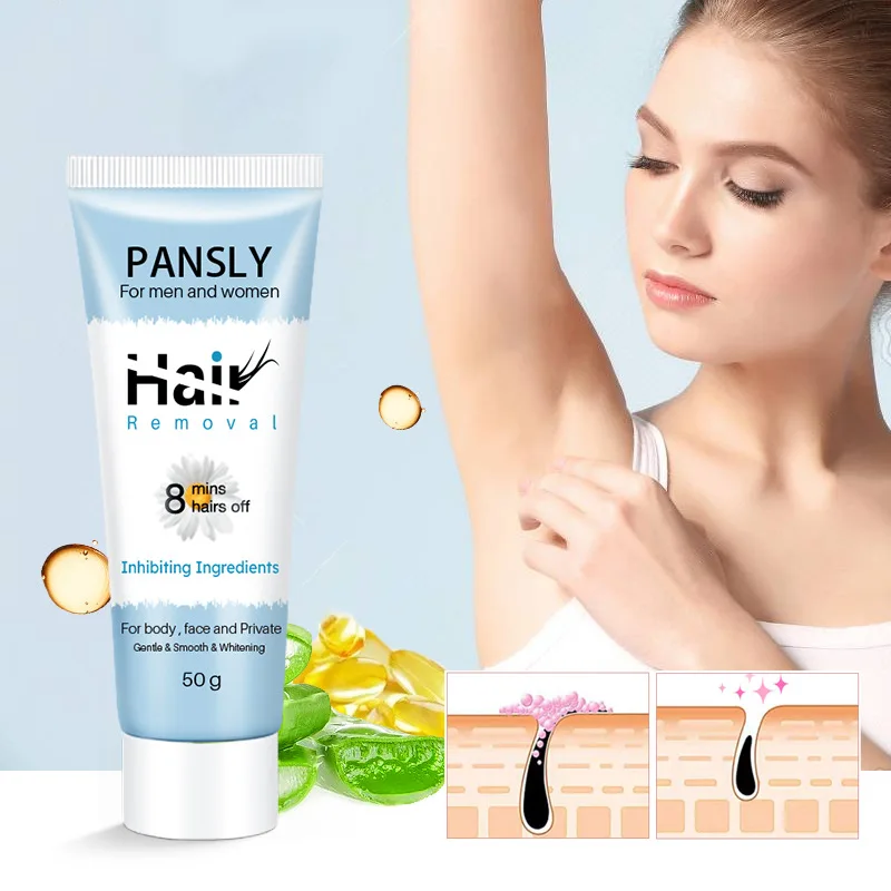 

Permanent Hair Removal Cream Spray Hair Growth Inhibitor Body Private Parts Hair Remover Quick Painless Hair Removal Repair Skin