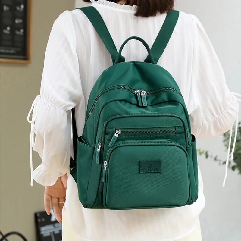 

Women Oxford Cloth Backpacks Waterproof Students School Backpack Korean Style Fashionable Schoolbag Book Bags Mochila
