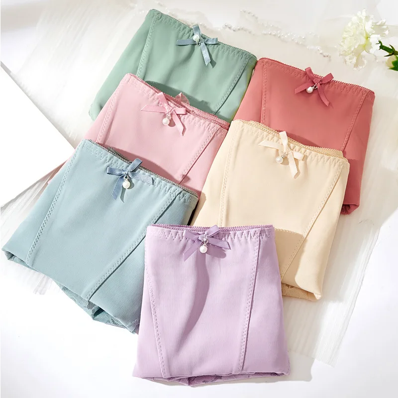 3 шт./комплект женские трусы с завышенной талией