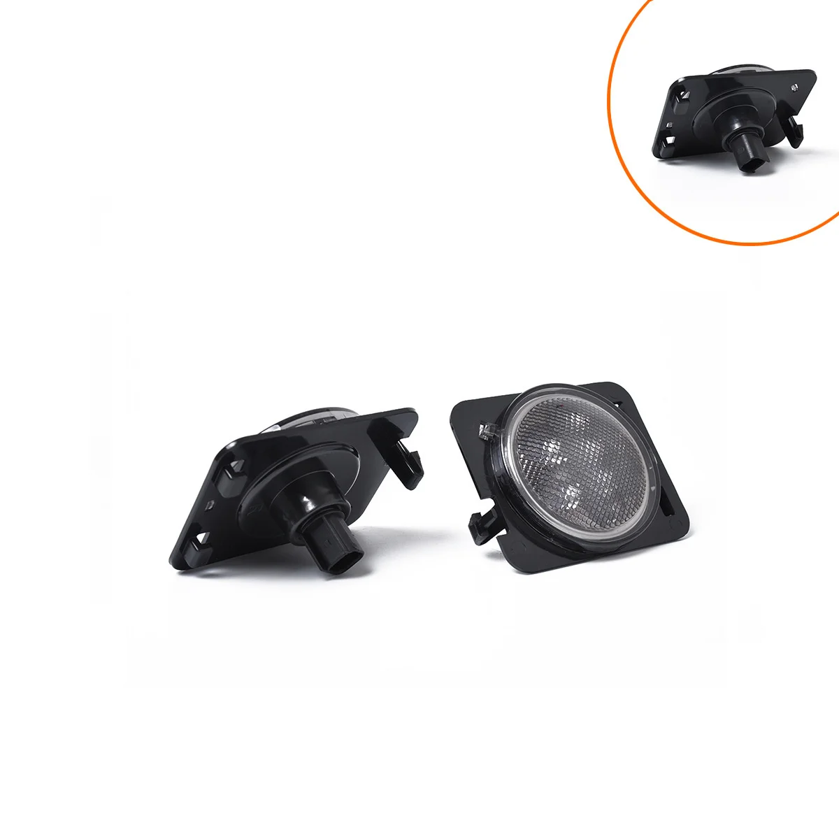 

-Applicable to Jeep horse Herder's turn signal lamp mudguard side lamp pair