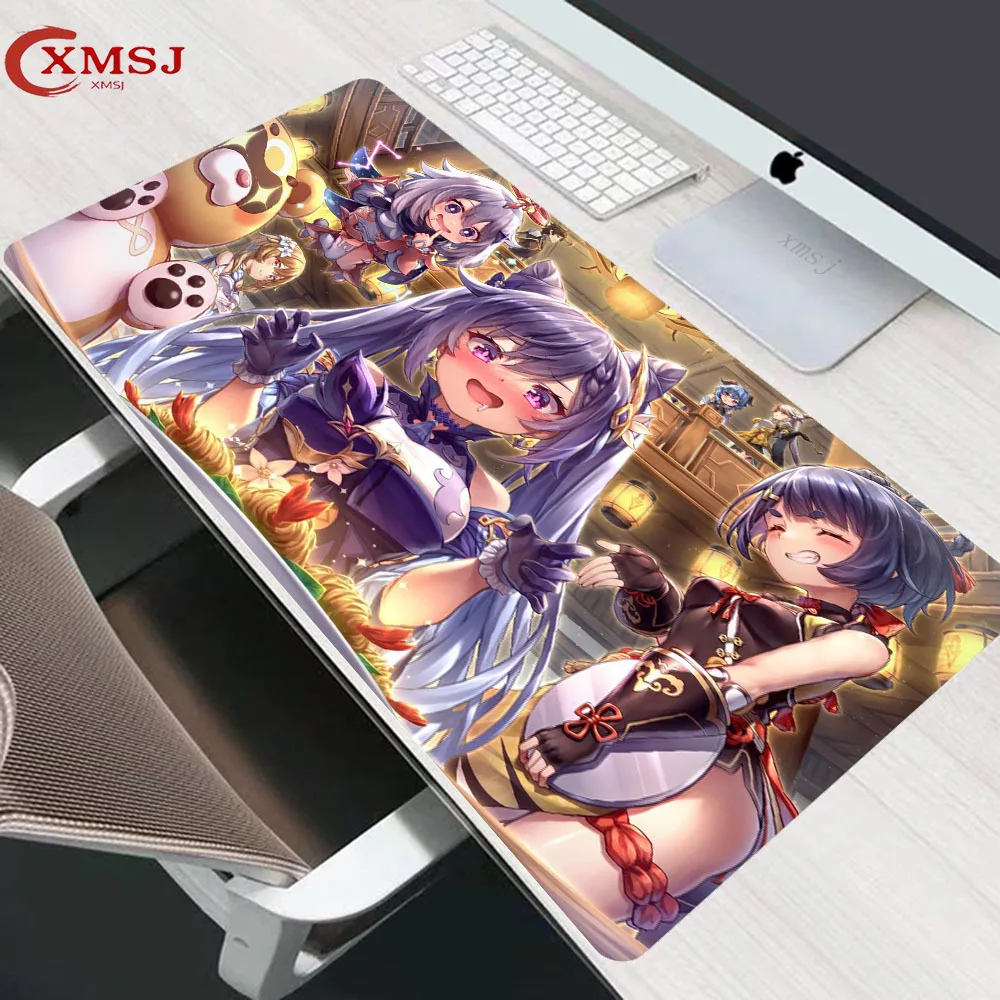 

Yuanshen anime mouse pad suitable for notebook office computer XXL large game accessories table pad mouse pad carpet life home