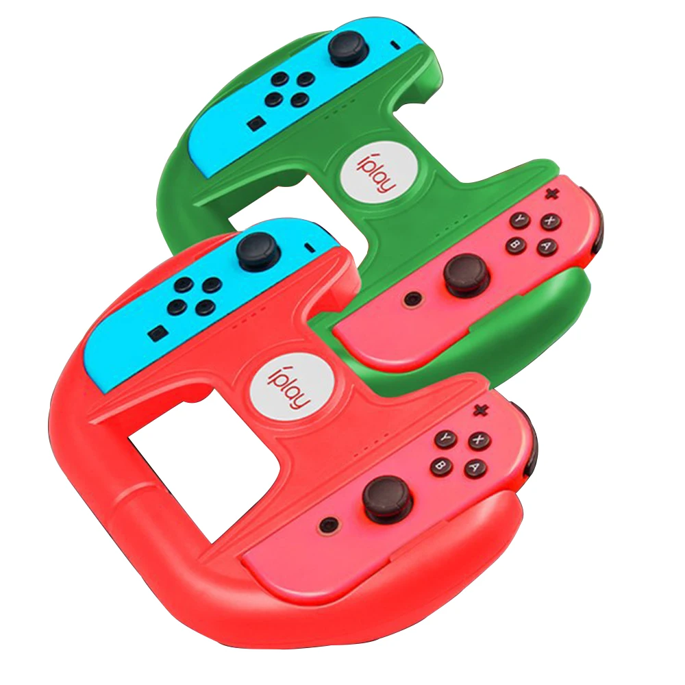 Joycon Steering Racing Handle Steer Wheel Holder NS Joy-Con Controller Gamepad Hand Grip Stand Support for Nintend Switch OLED
