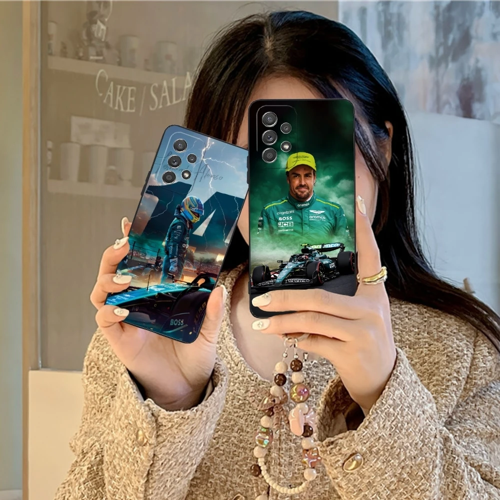 F1 Фернандо Алонсо Чехол для мобильного телефона Samsung Galaxy A91 73 71 70 54 53 52 34 24 23 21 S 5G