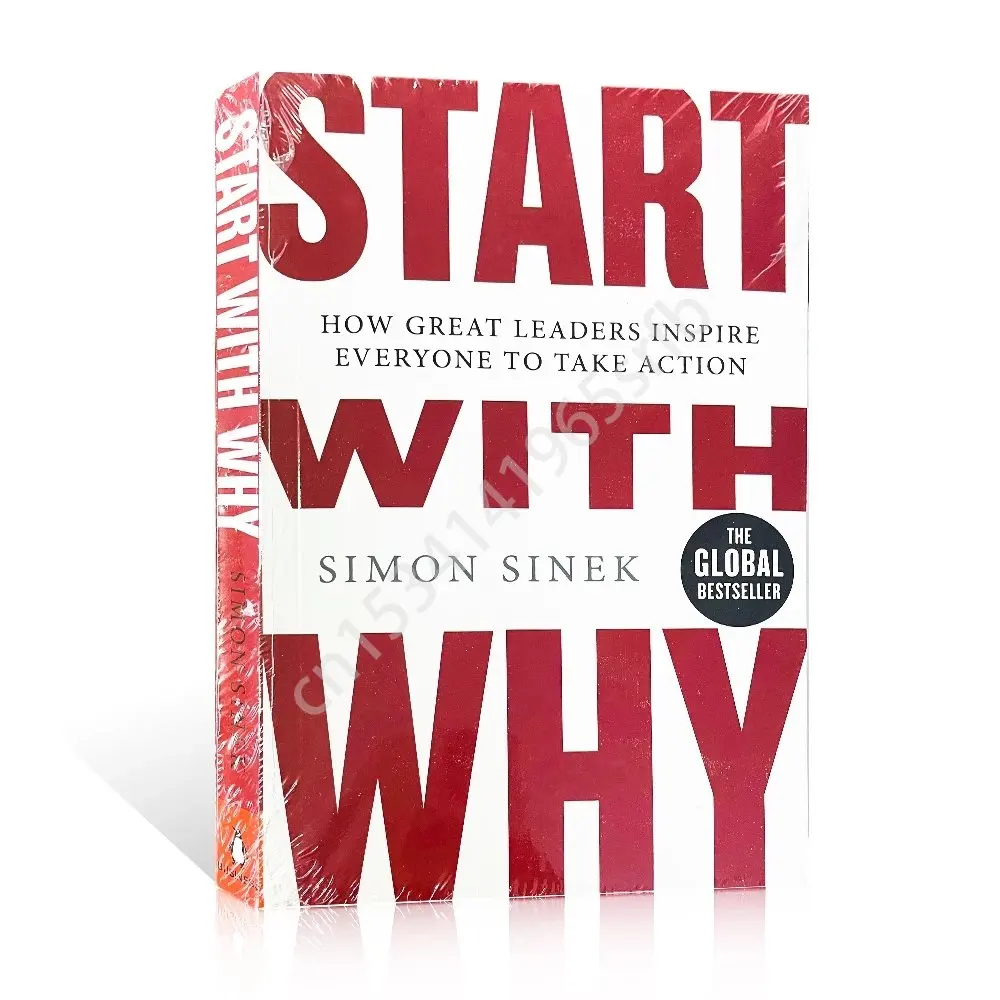 

New Start with Why By Simon Sinek, как великие лидеры вдохновляют всех делать экшн-книги по экономике и управлению романами