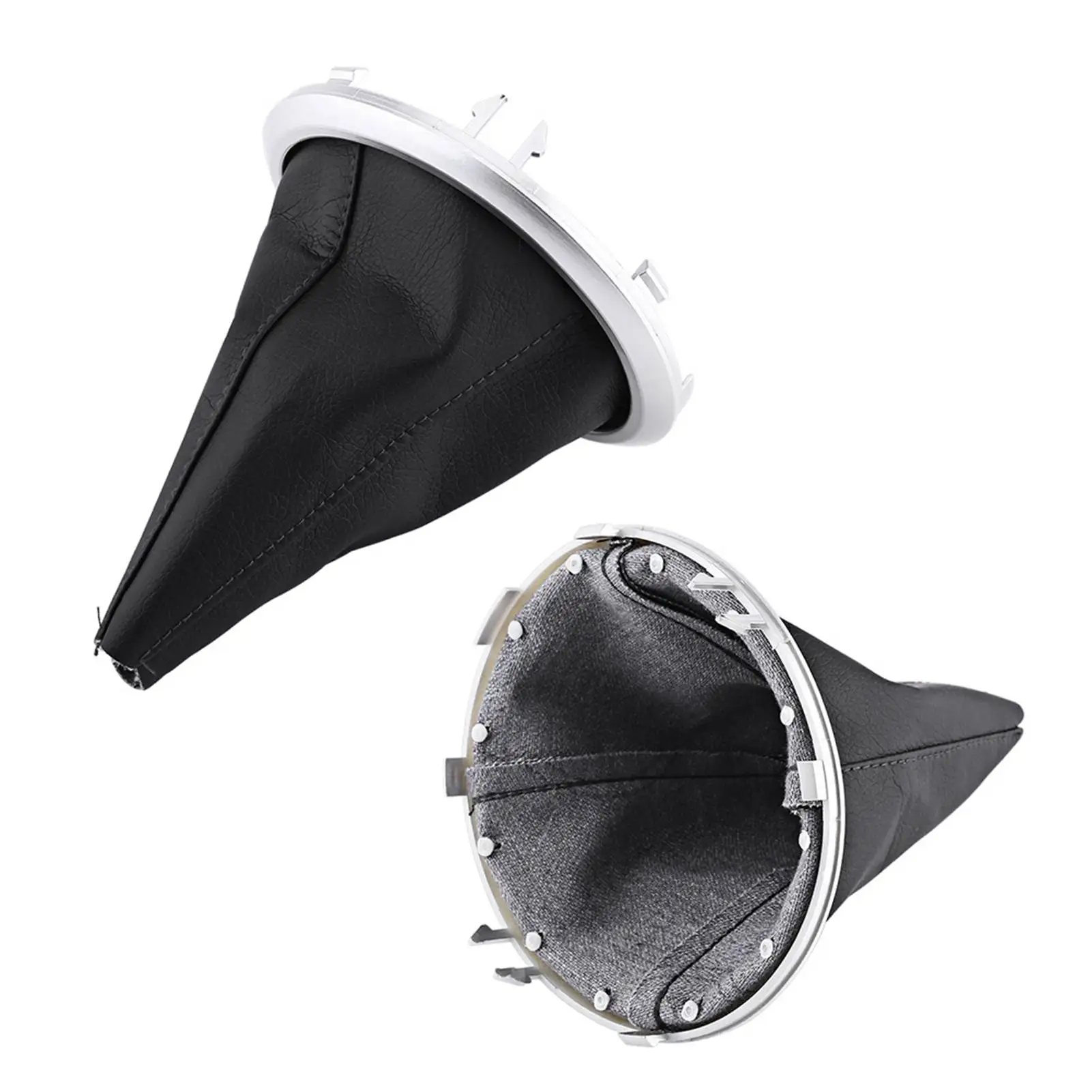 Автомобильная черная рамка рычага переключения передач с ручной передачей для