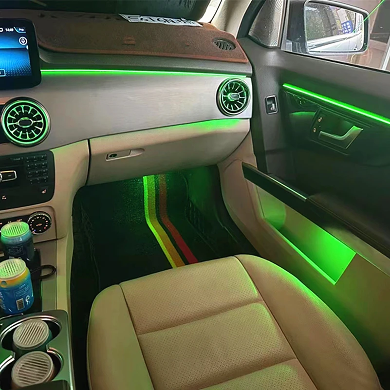 Подсвечиваемый турбо-вентиляционный дефлектор для Mercedes-Benz GLK X204 GLK260 GLK300 2013-2015 с подсветкой салона. (art.: 3920dce7bf901) - 3920dce7bf901