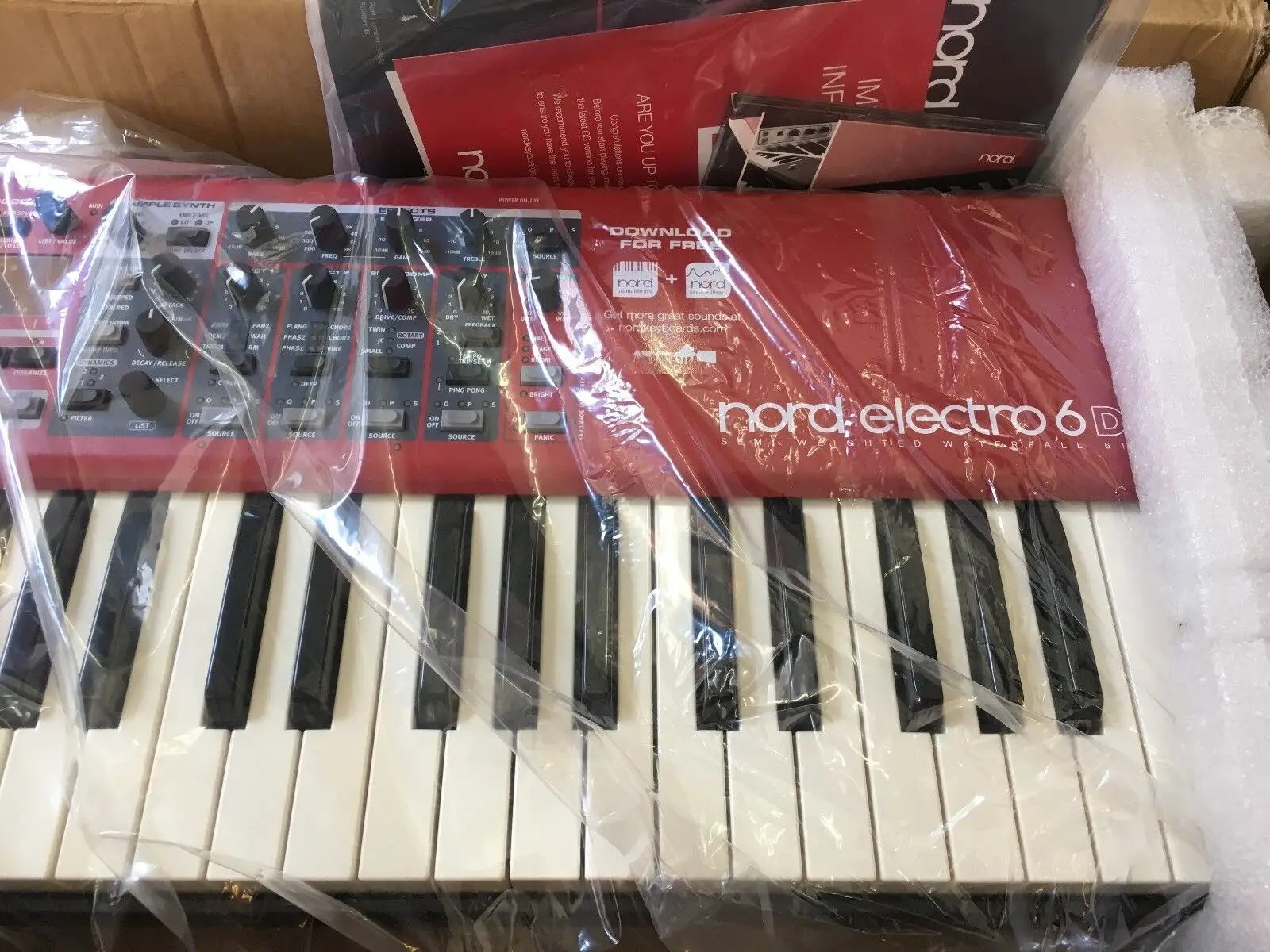 

Hot selling Nord Electro 6D 61 key Keyboard Piano Drawbars Organ SW61,NE6D EL6D //ARMENS