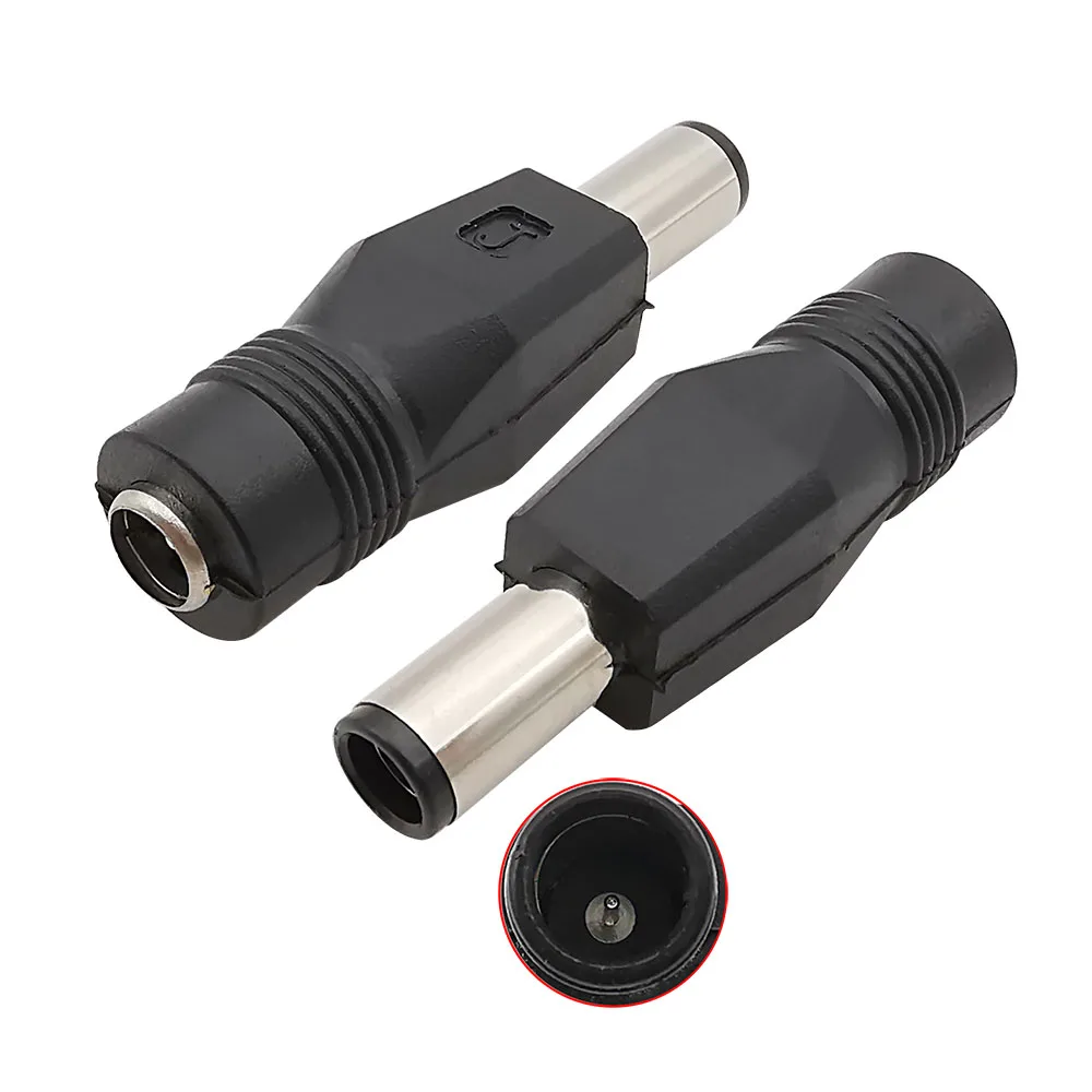 

2Pcs DC Power Supply Adapter 5.5 x 2.1mm Female to 7.4 x 5.0mm Male Plug Charging Socket Converter Connector for HP Dell Laptop