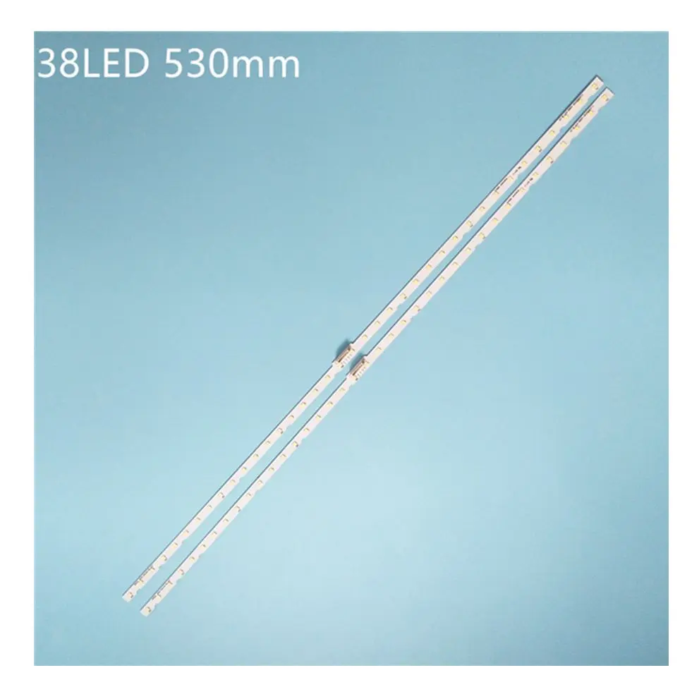 

Светодиодная лента для подсветки (2) для Samsung UE49NU7170, UE49NU7300, UE49NU7140, UE49NU7100, BN61-15483A 45953B, BN96-45953A 00557A