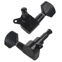 guitar sealed small peg tuning pegs tuners machine heads for acoustic electric guitar guitar parts black 6r