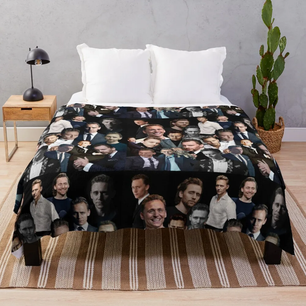 

Tom Hiddleston сексуальное одеяло с воротником для дивана одеяло для декоративного дивана декоративное одеяло s