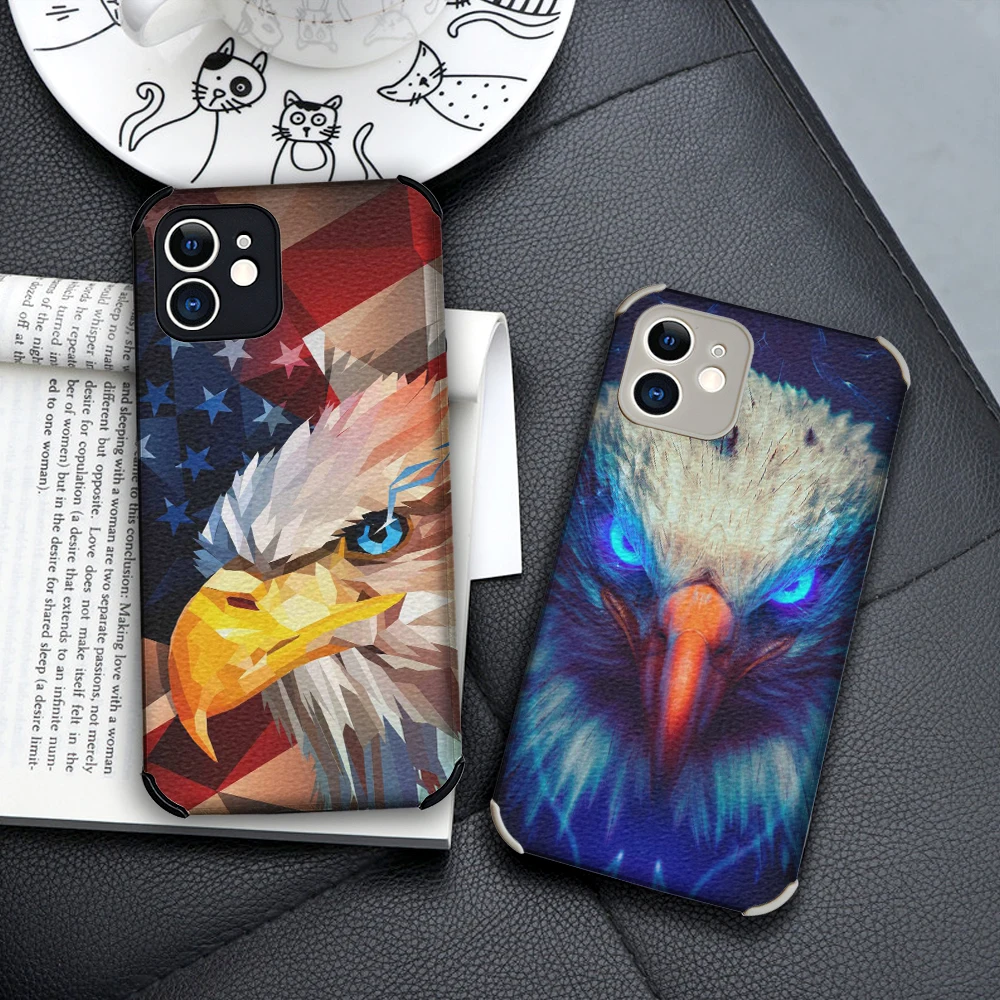 Модный чехол из шкуры ягненка с четырьмя углами для IPhone 13 12 11 Pro Mini XR X XS Max 7 8 Plus SE 2020
