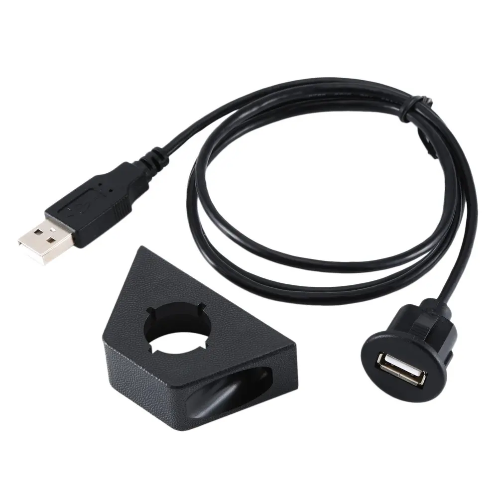 

Usb2.0 Am/Af Малый панельный кабель (без магнитного кольца) Удлинитель аудиокабеля для приборной панели автомобиля