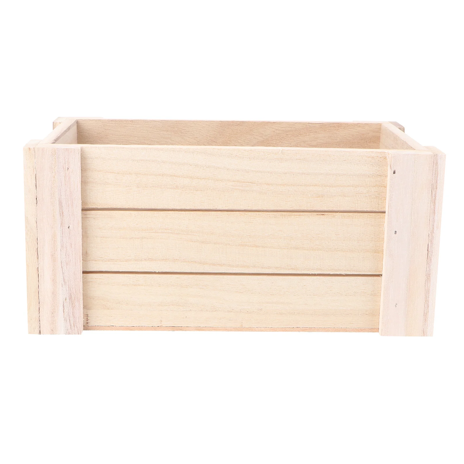 

Wood Nesting Storage Crates Handle Rustic Decorative Wood Crates Farmhouse Basket Distressed Storage Container Bin Desk Sundries