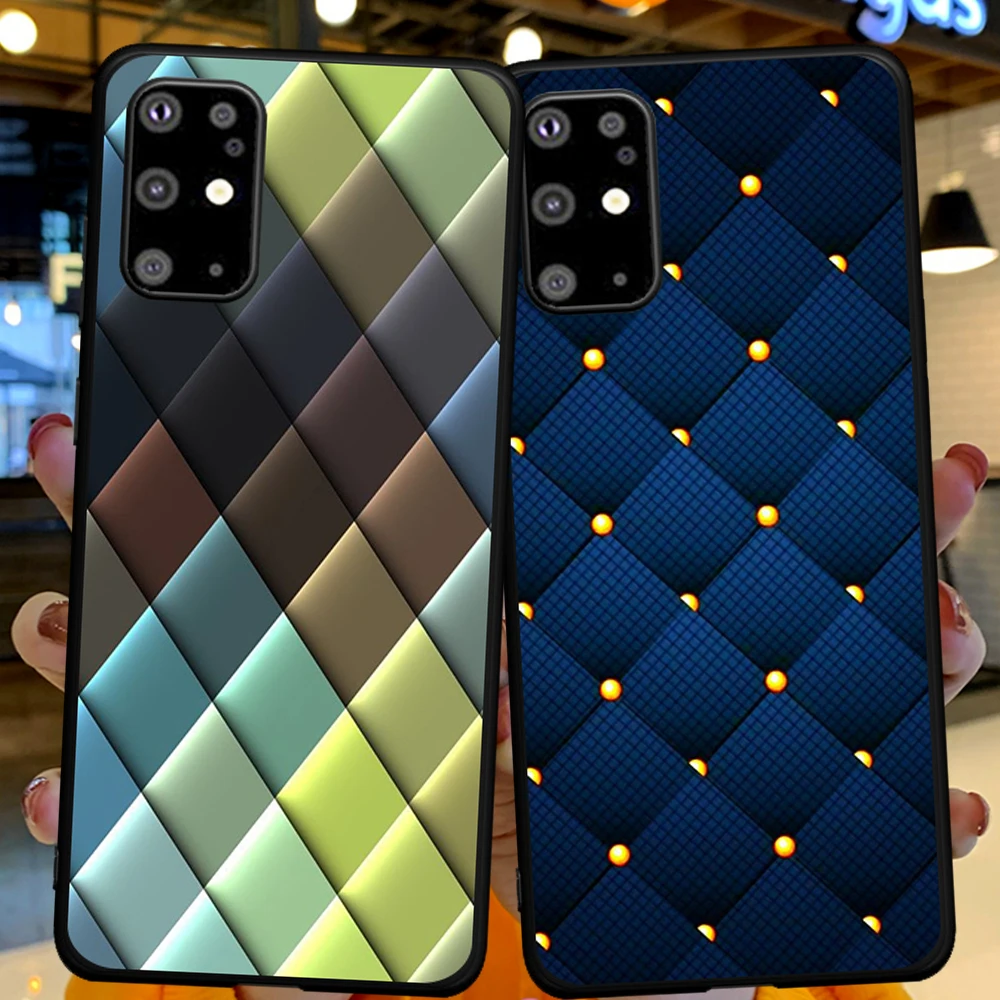 

Роскошный Бриллиантовый чехол в клетку с волнистым рисунком для Samsung Galaxy S7 S8 S9 S10 Edge S10e S20 S21 Note 8 9 10 20 Ultra Plus, чехол для телефона
