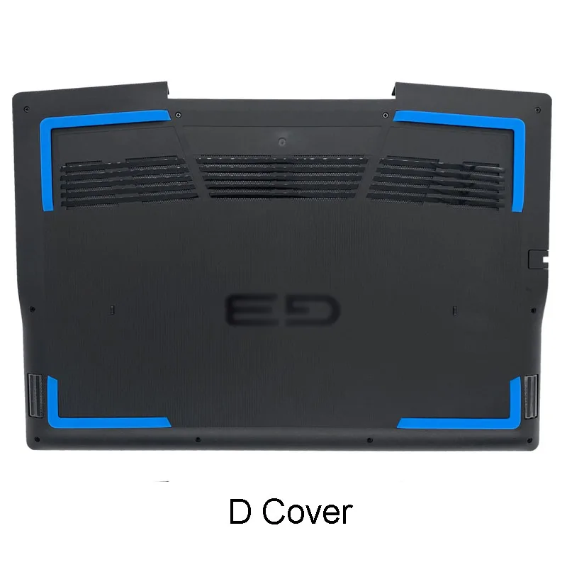 Фото Для ноутбуков Dell G3 Gaming Series G3 15 3590 P89F: задняя крышка, верхняя крышка, передняя рамка, подставка для рук, нижний корпус, петли. №5
