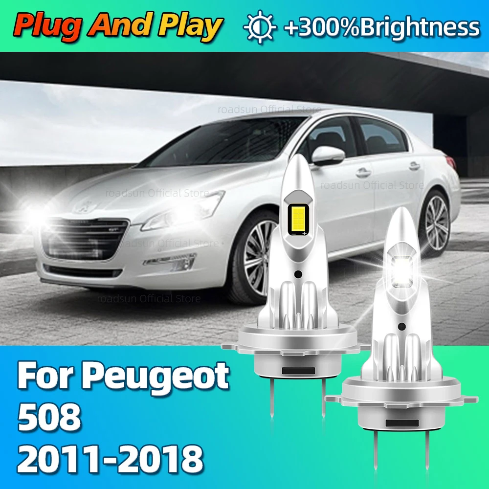 

2 шт., автомобильные фары 6000 лм