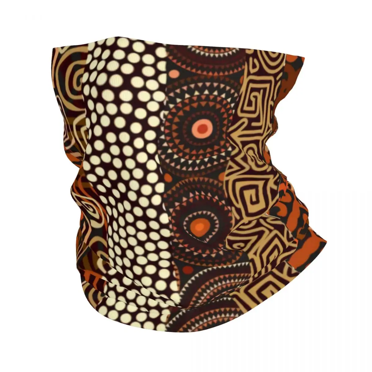 Тонкая упаковка шарф бандана Африканский этнический узор Шея Гетры лицо Обложка