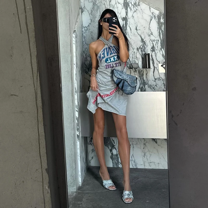 Юбка с подтяжками для спорта и отдыха в европейском американском стиле