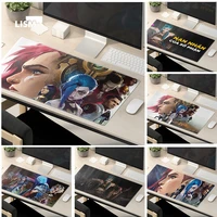 large mouse pad lol gamer mousepad runaway loli desk mat arcane stitched image non slip rubber corrosion resistant tool for boys