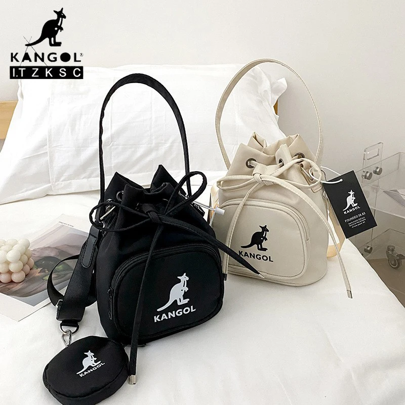 

Дизайнерская Женская сумка Kangol, кошельки и сумочки, Роскошный дизайнерский модный рюкзак, сумка-мешок, уличная сумка через плечо, сумка на плечо