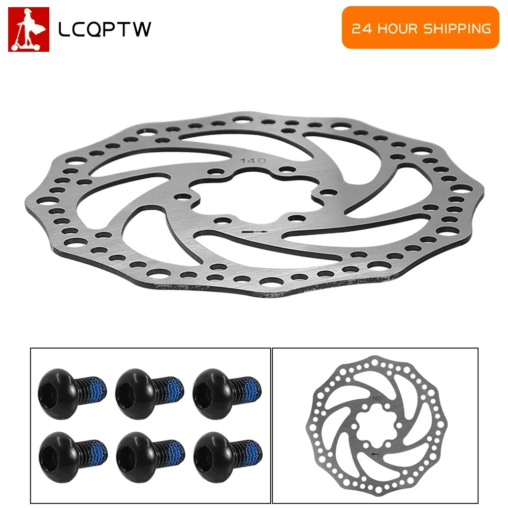 140 мм детали ротора тормозного диска универсальные 6 отверстий для ZERO 10X/Dualtron/Kaabo