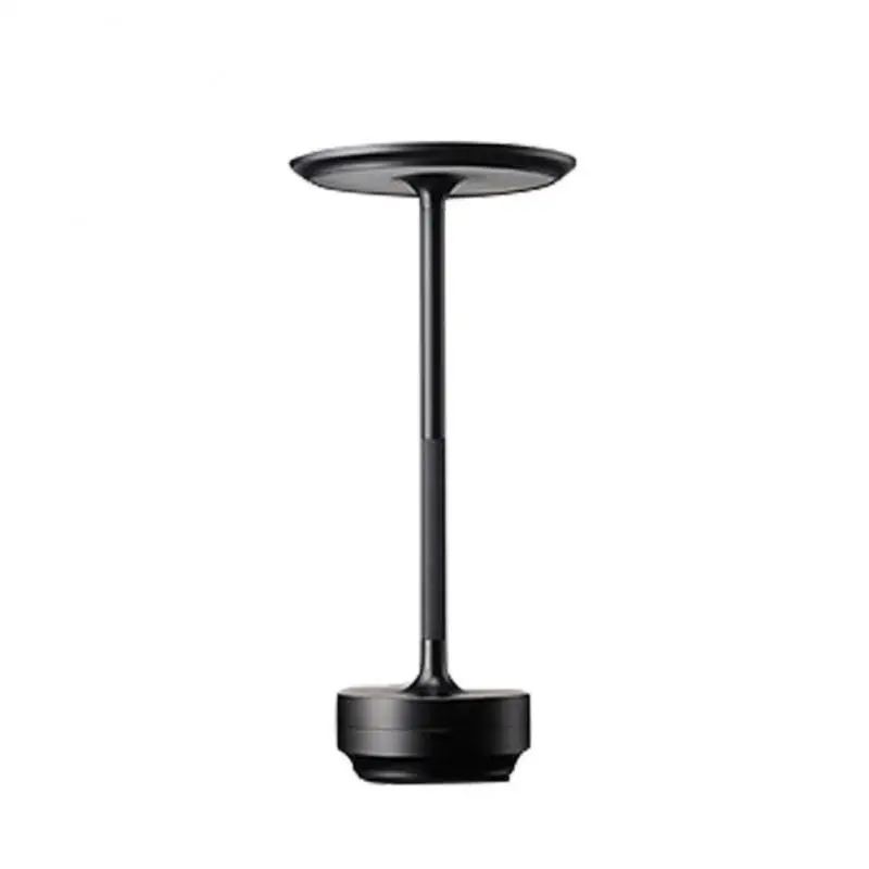 

Simple Table Lamp Silver Scratch-resistant Durable Low Energy Consumption Built-in Battery Anti-skid Design Lamp Aluminum
