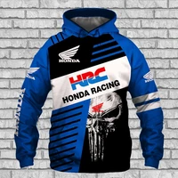 2022 spring autumn mens hoodie honda car wing hrc logo 3d print hoodie sweatshirt pullover honda motorcycle racing hoody jacket