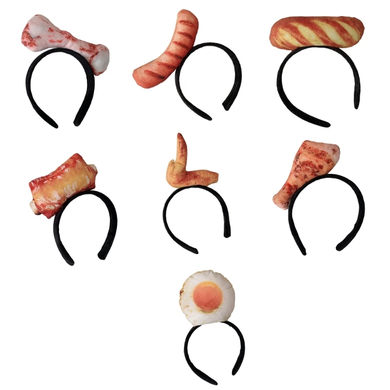 

Funny Headband Hotdog Headband Funny Party Headband Hat Costume