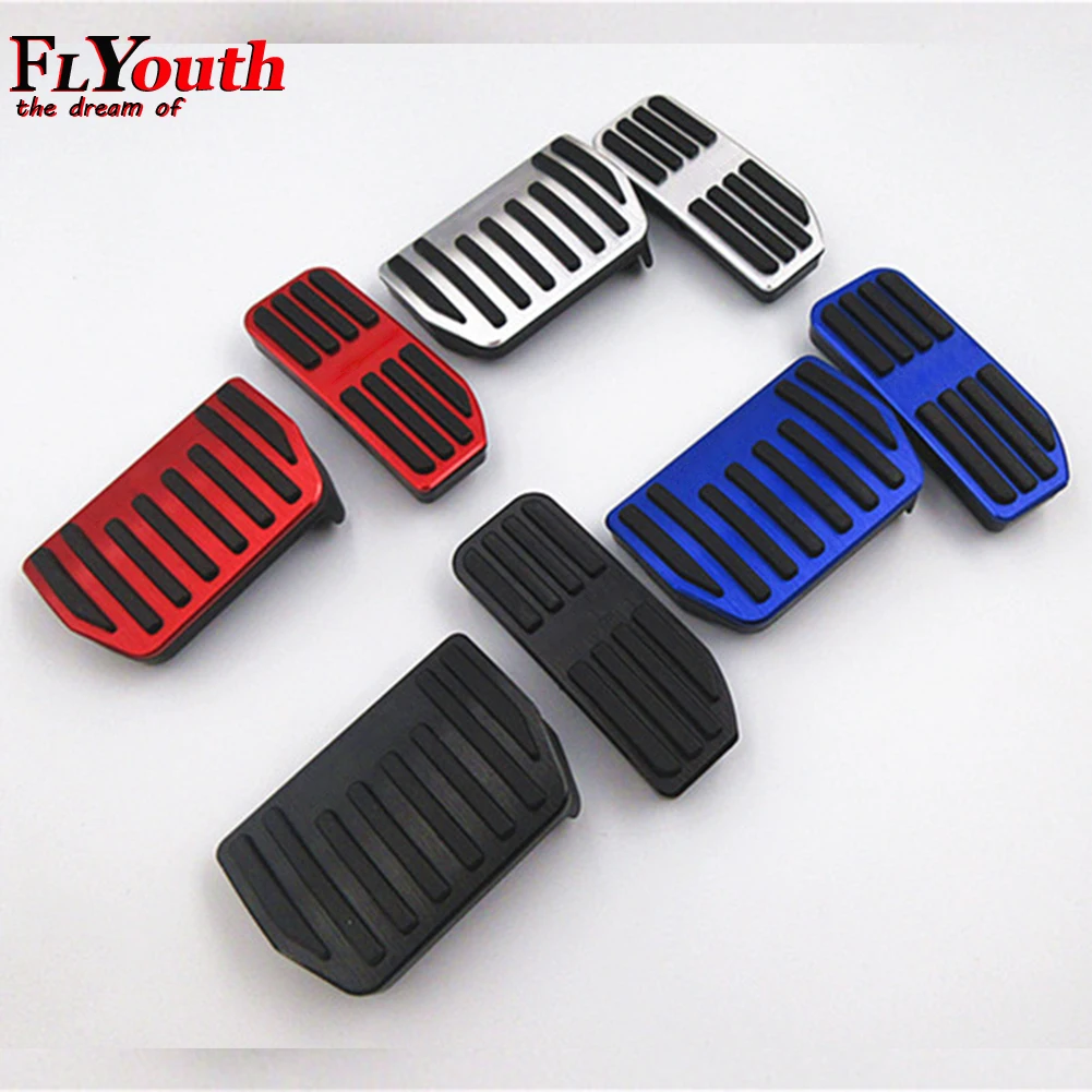 

Чехол для педали из алюминиевого сплава для Jaguar XE F-PACE XEL E-PEAC Auto, чехлы для педалей акселератора и тормоза из алюминия