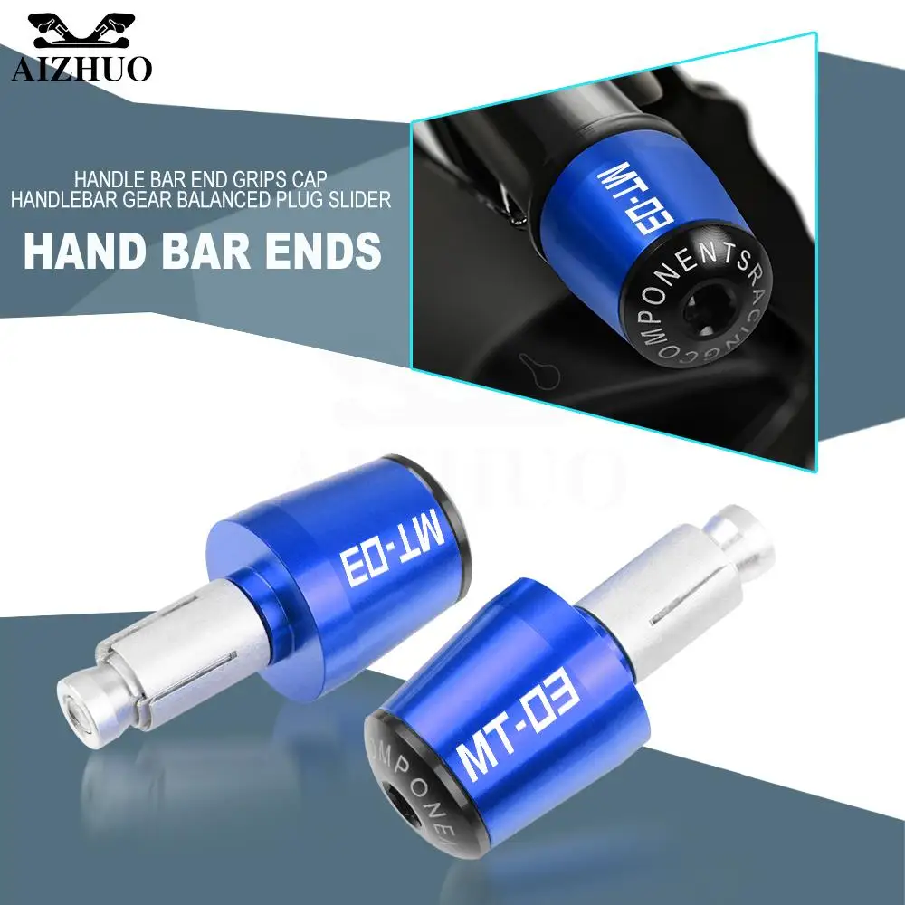 

Motorcycle Handlebar Plug Caps Slider Handle Bar End Cap For Yamaha MT03 2005-2022 2021 2020 MT-03 2019 2018 2017 2016 MT 03