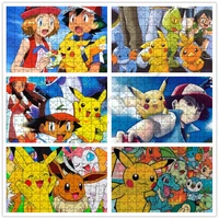 pokemon puzzle 300 500 1000 pieces pikachu puzzle puzzle anime peripheral educational toy creative gifts home decoration